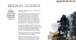 Desktop Screenshot of breslinstudios.com